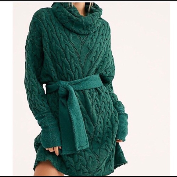 NWT Free people vetiver shade tunic sweater dress - Picture 2 of 10